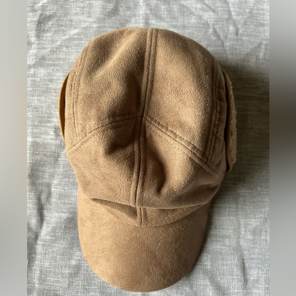 Hatland Winter Baseball Cap With Ear Flaps Sz S/M - Brown - Picture 3 of 7